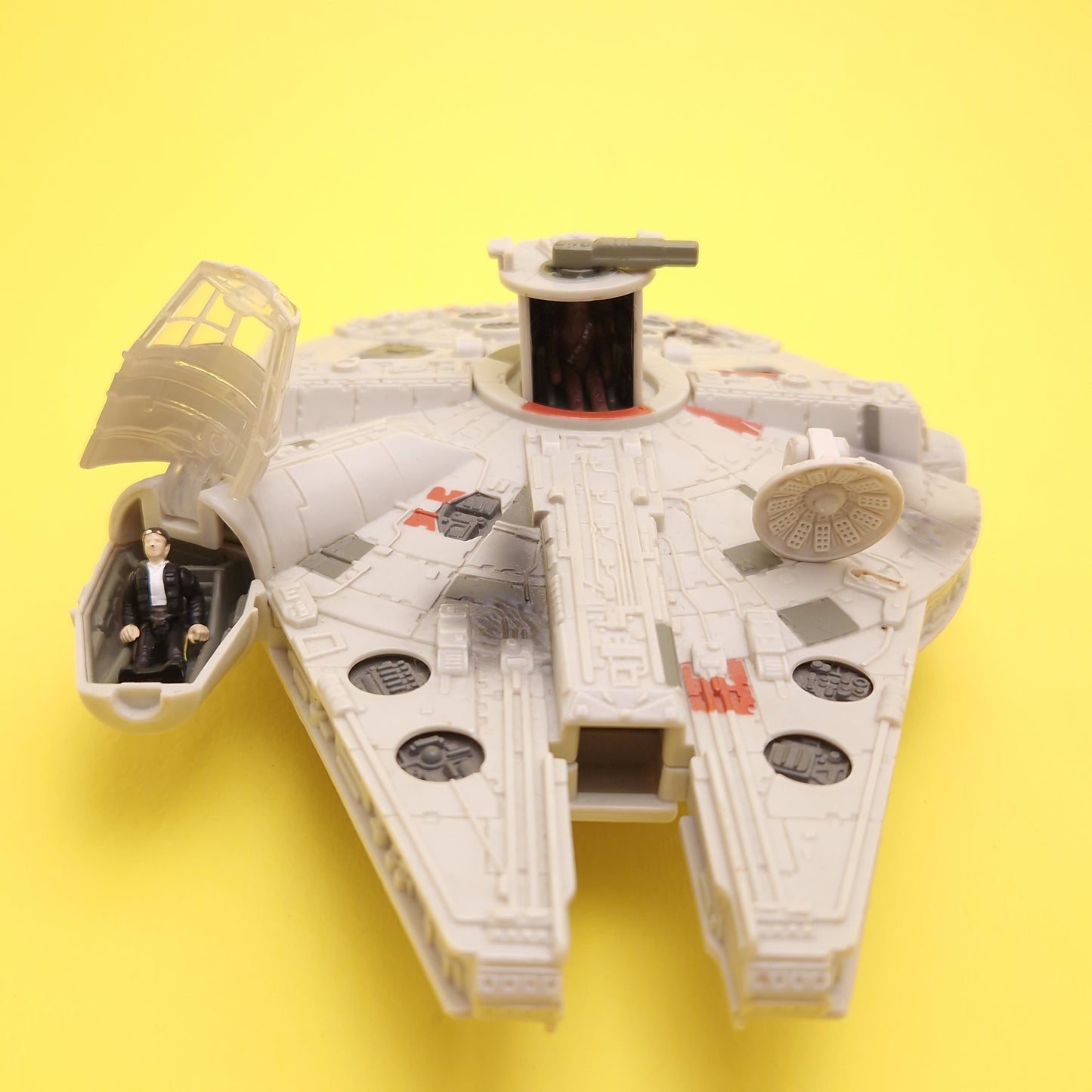 MICRO MACHINES ☆ STAR WARS ACTION FLEET MILLENNIUM FALCON Vintage ☆ Loose