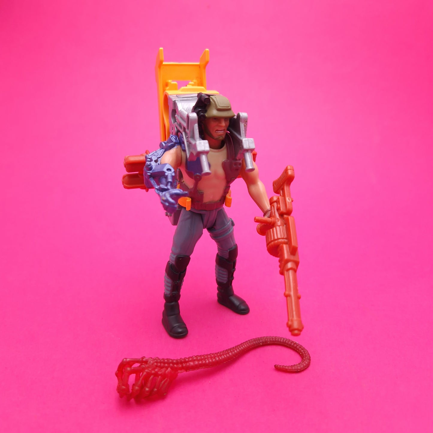 ALIENS ☆ Space Marine HUDSON Vintage Action Figure ☆ Loose 90s Kenner EURO
