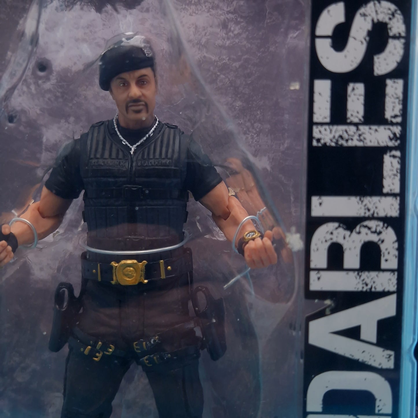 THE EXPENDABLES 2 ☆ BARNEY ROSS BERET HAT ☆ Carded Boxed Diamond Select