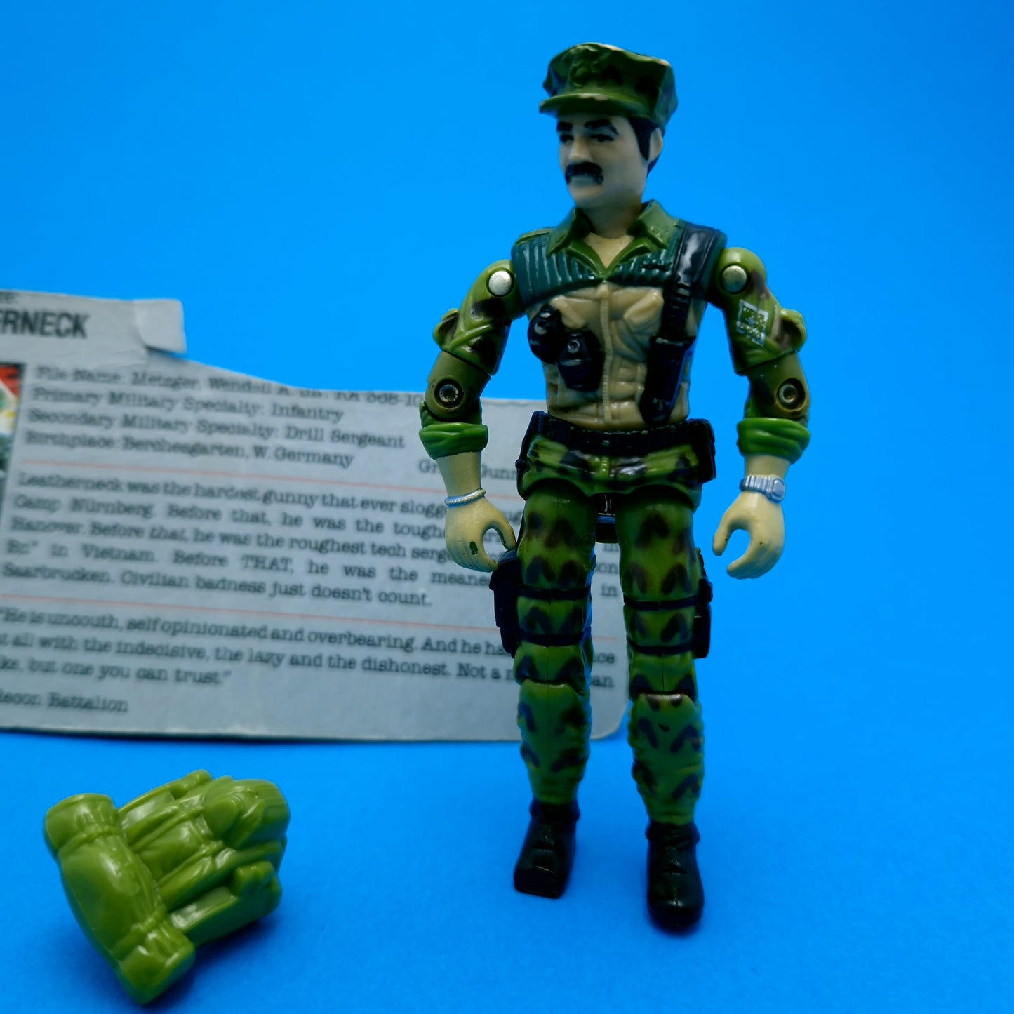 ACTION FORCE ☆ LEATHERNECK Action Figure ☆ G.I.JOE Hasbro 1986