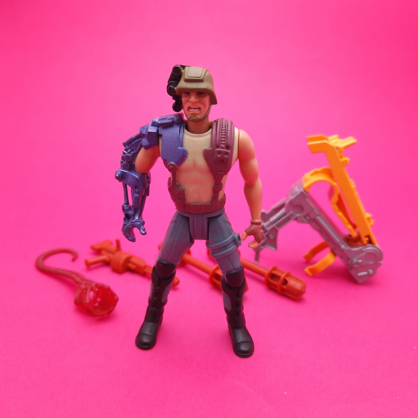 ALIENS ☆ Space Marine HUDSON Vintage Action Figure ☆ Loose 90s Kenner EURO