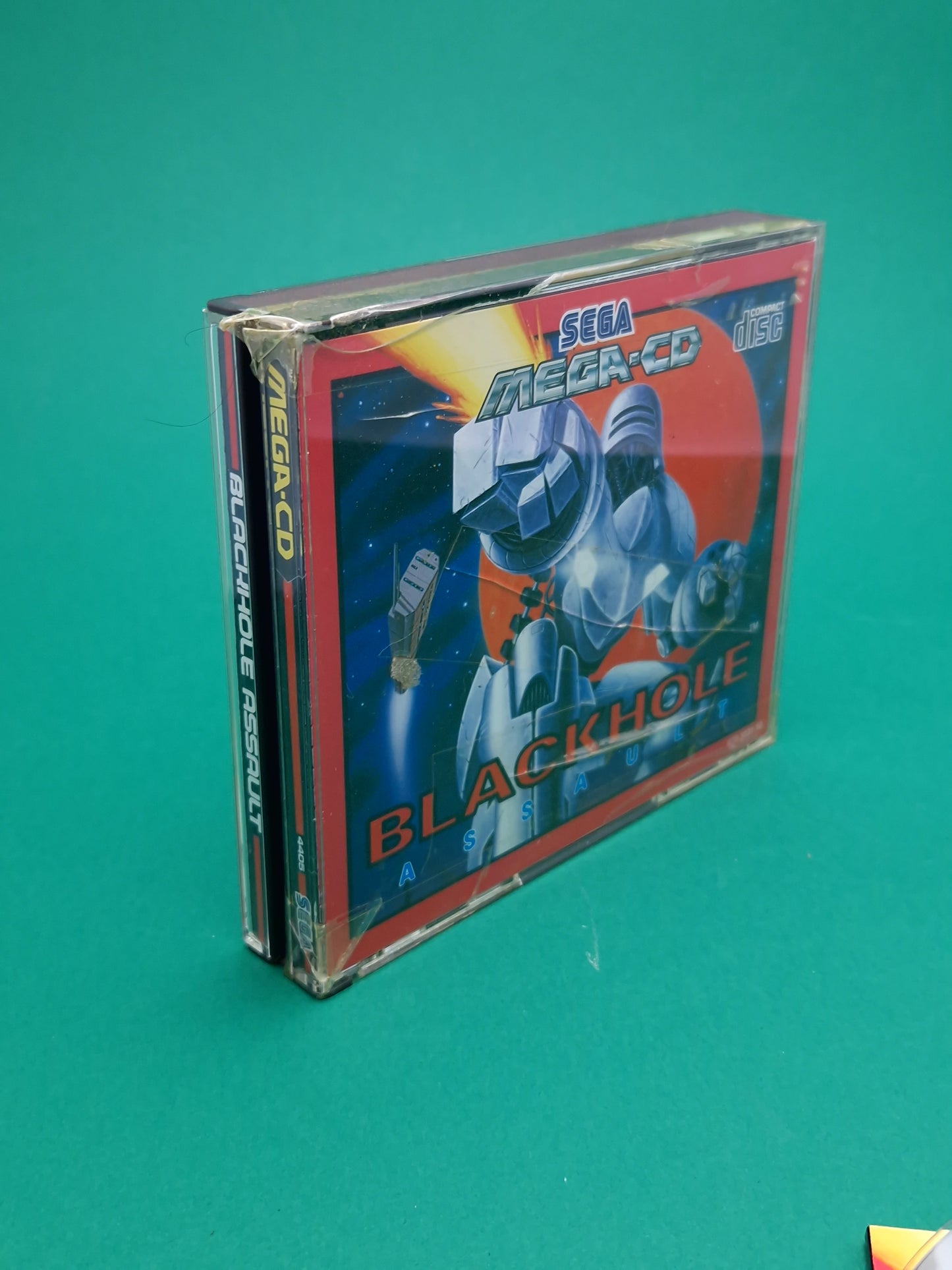 SEGA MEGA-CD ☆ BLACKHOLE ☆ Disc Vintage Retro Game Boxed & Complete PAL