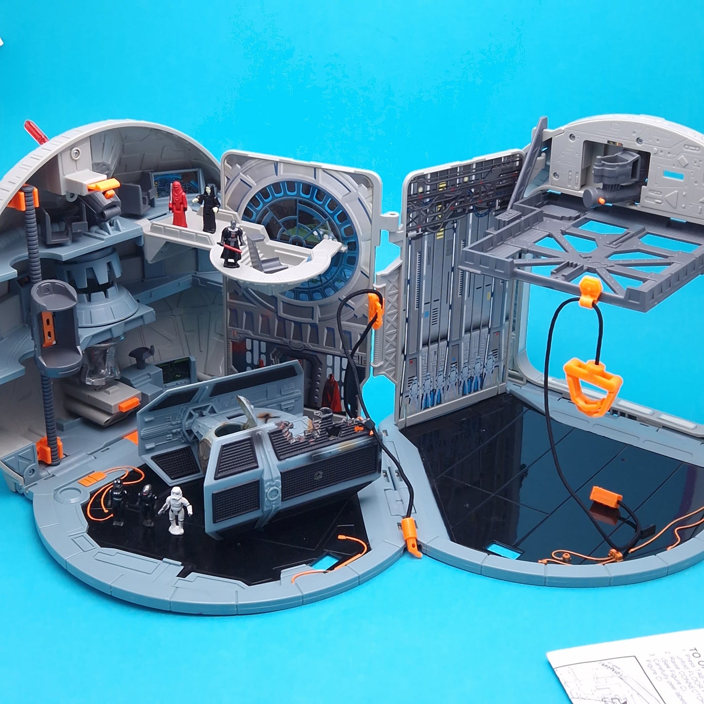 MICRO MACHINES ☆ STAR WARS ACTION FLEET DEATH STAR PLAYSET Vintage ☆ Loose