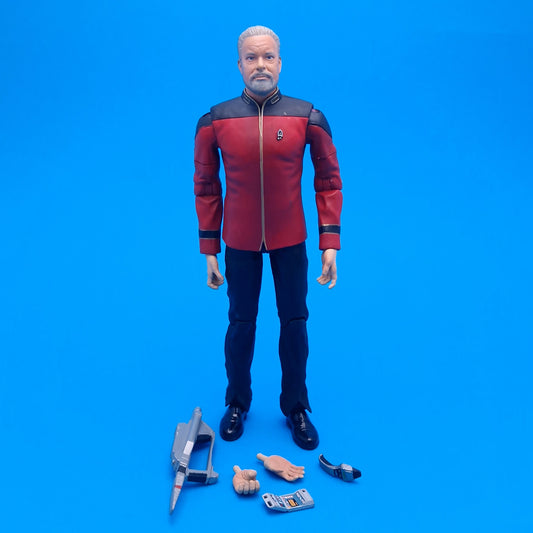 STAR TREK ☆ THE NEXT GENERATION Admiral William Riker ☆ Diamond Select Art Asylum
