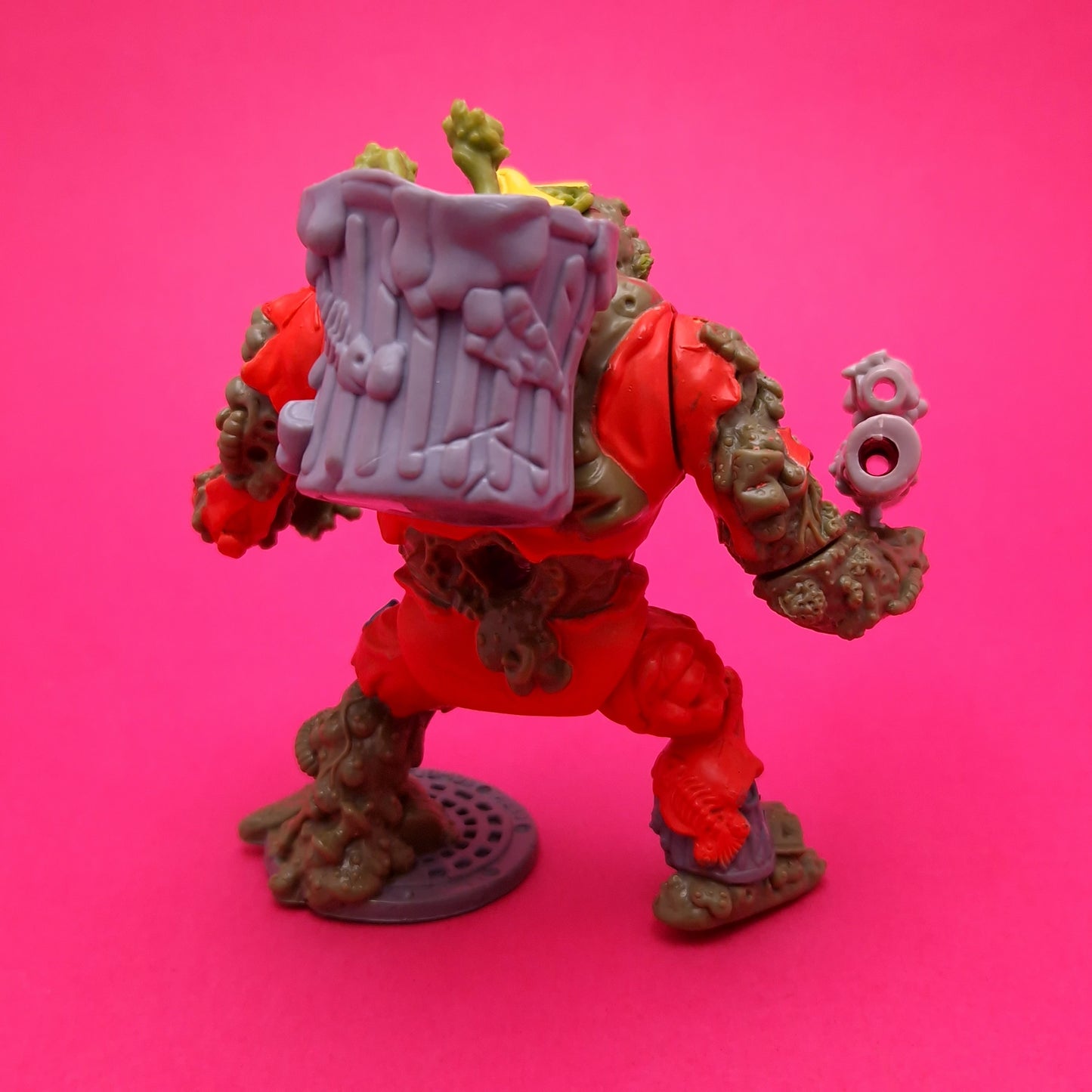 TEENAGE MUTANT NINJA TURTLES ☆ MUCKMAN & JOE EYEBALL Vintage Action Figure ☆ 90s