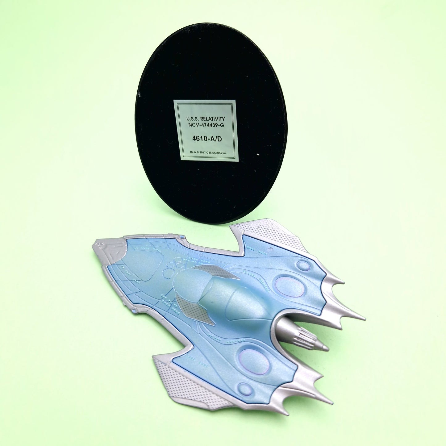 STAR TREK ☆ USS RELATIVITY NCV-474439-G #59 Starships Collection ☆ Eaglemoss Model