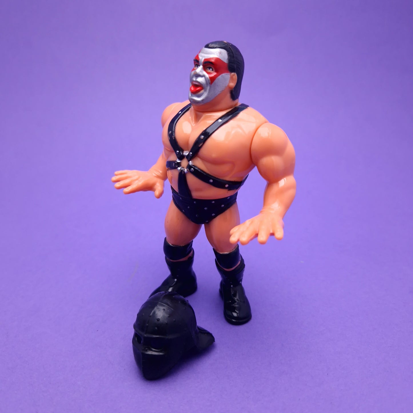 WWF HASBRO DEMOLITION CRUSH SMASH AX HELMETS Vintage Wrestling Figure ☆ 90s MASKS