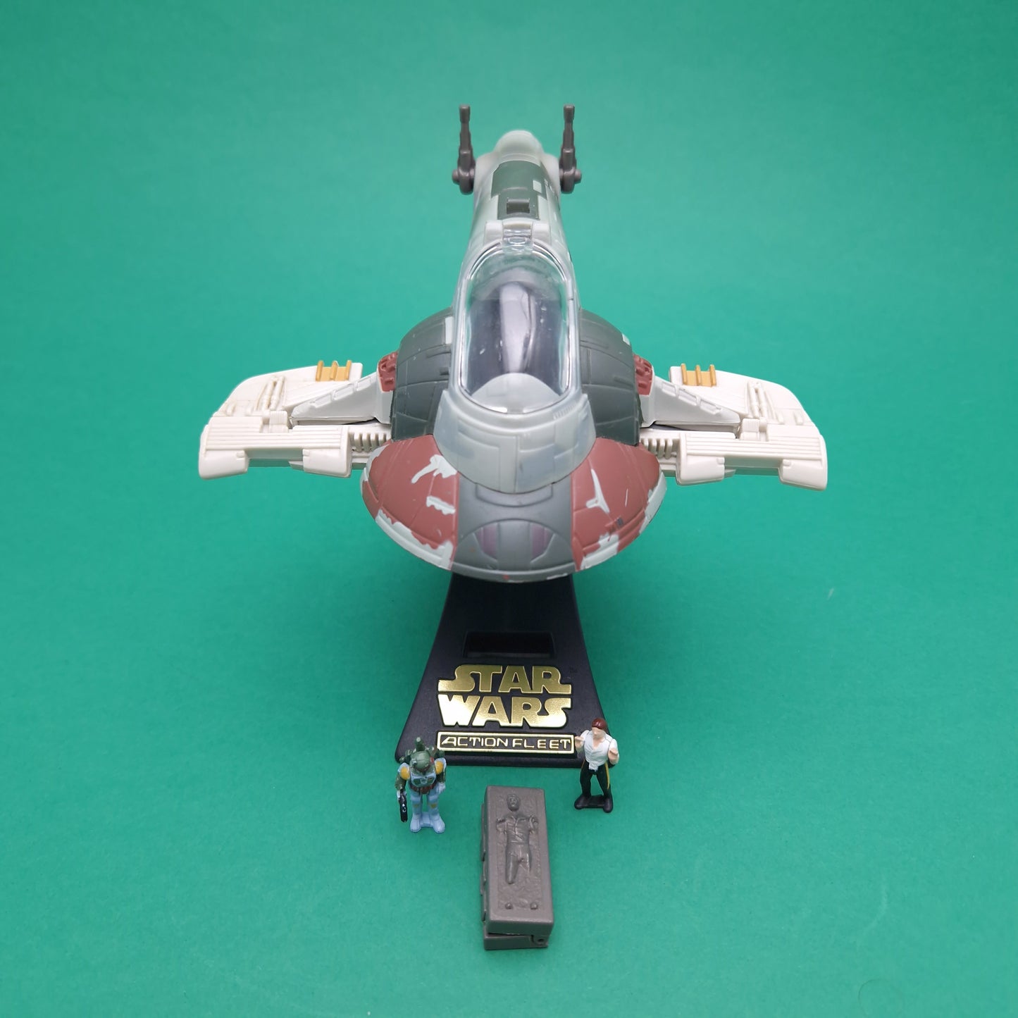 MICRO MACHINES ☆ STAR WARS ACTION FLEET SLAVE 1 Vintage ☆ 90s Loose Boba Fett