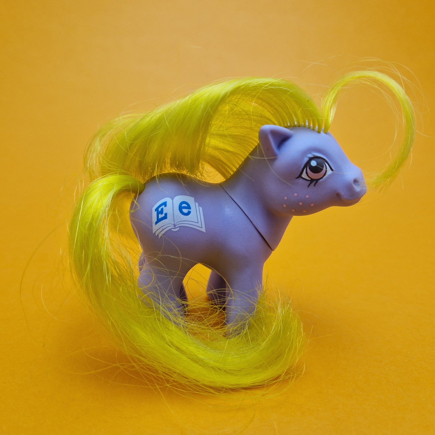 MY LITTLE PONY ☆ EURO BABY ALPHABET Playschool Vintage MLP Figure ☆ Loose 80s Hasbro