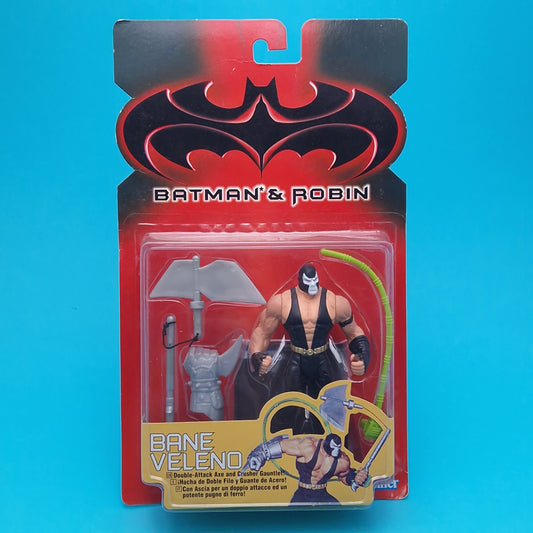 BATMAN & ROBIN ☆ BANE Vintage Figure ☆ Original 90s Sealed Carded Kenner