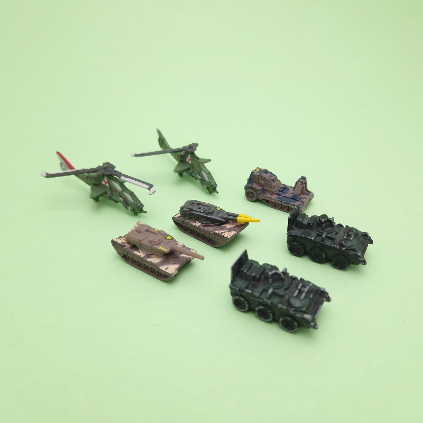 MEGA FORCE ☆ ARMY TANKS HELICOPTERS BUNDLE Vintage ☆ 90s Original Kenner Diecast