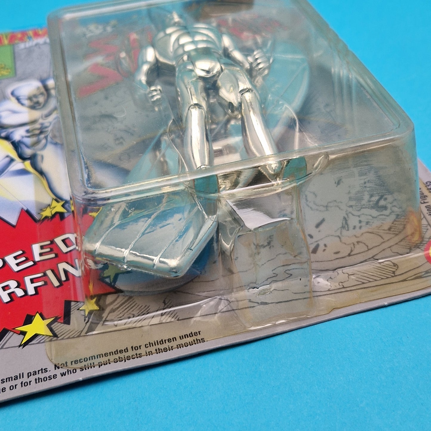 MARVEL SUPER HEROES ☆ THE SILVER SURFER Vintage Action Figure ☆ Original Carded Toybiz 90s