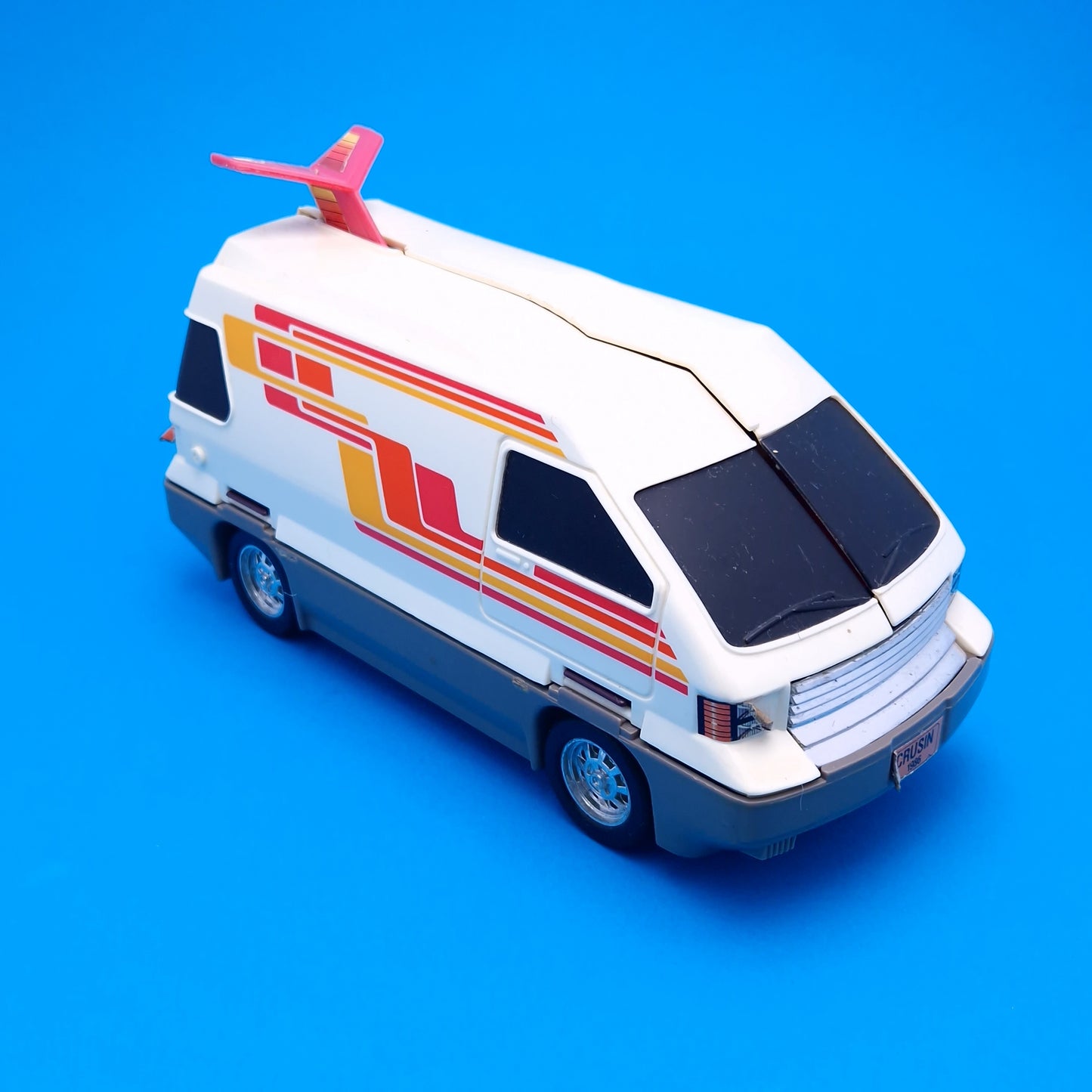 M.A.S.K ☆ SLINGSHOT ACE RIKER Near Complete Vintage Figure Vehicle ☆ MASK Kenner 80s Loose