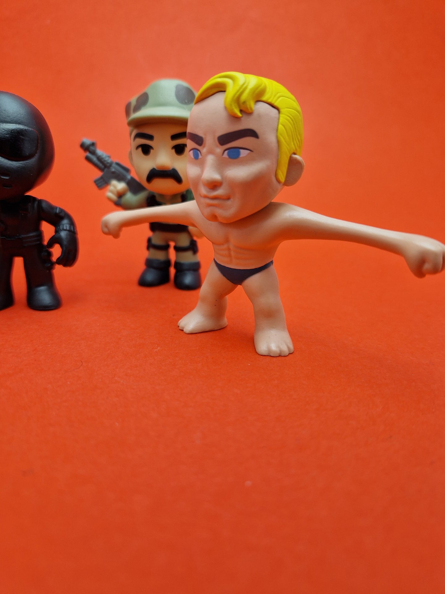 FUNKO ☆ MYSTERY MINIS RETRO TOYS Bundle Figure ☆ Stretch Armstrong Snake Eyes Ship Wrecked Leatherneck