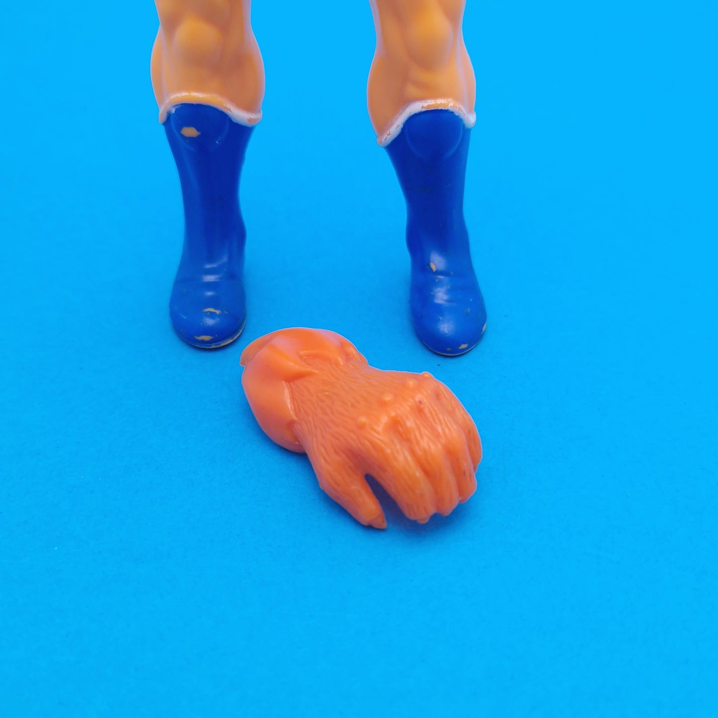 THUNDERCATS ☆ ORANGE HAIR Variant LION O Action Figure ☆ Vintage LJN Original 80s Loose Liono