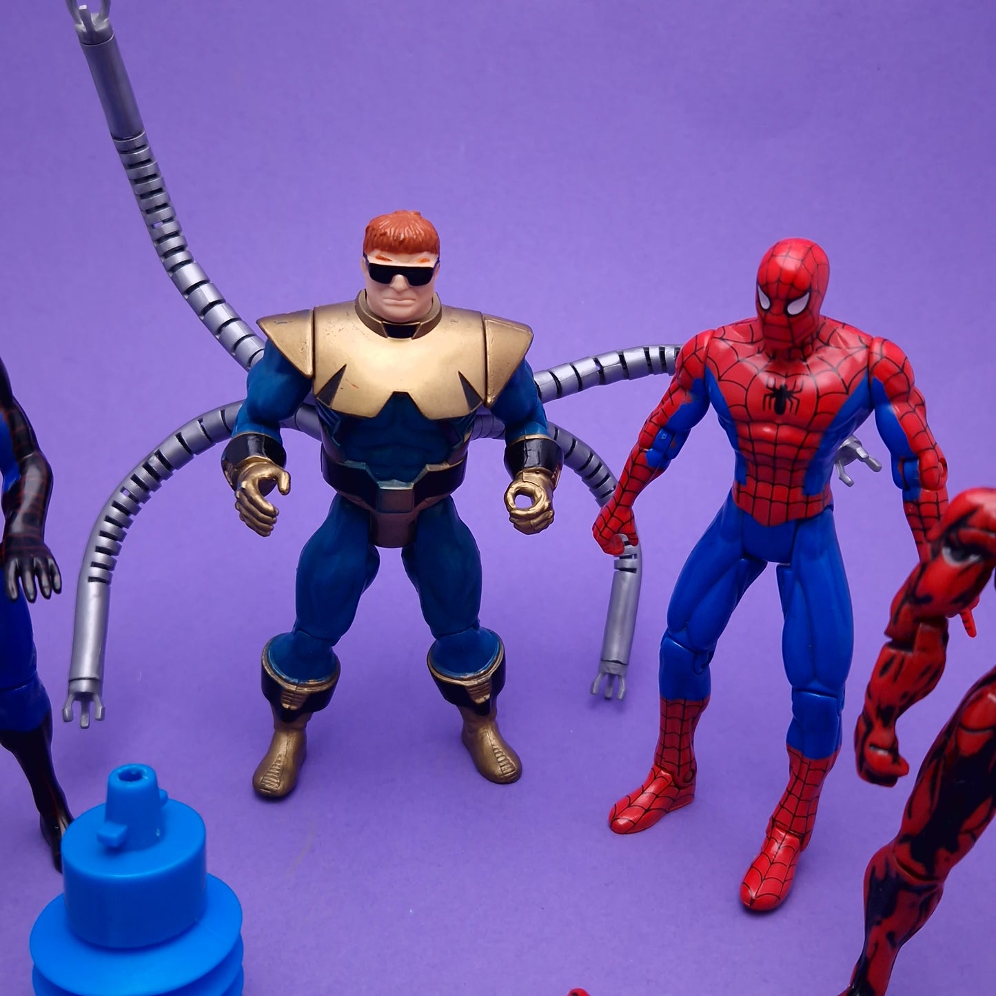 SPIDER-MAN ANIMATED SERIES ☆ HYDRO-MAN CARNAGE DR. OCTOPUS Action Figure ☆ Marvel Loose Toybiz 90s