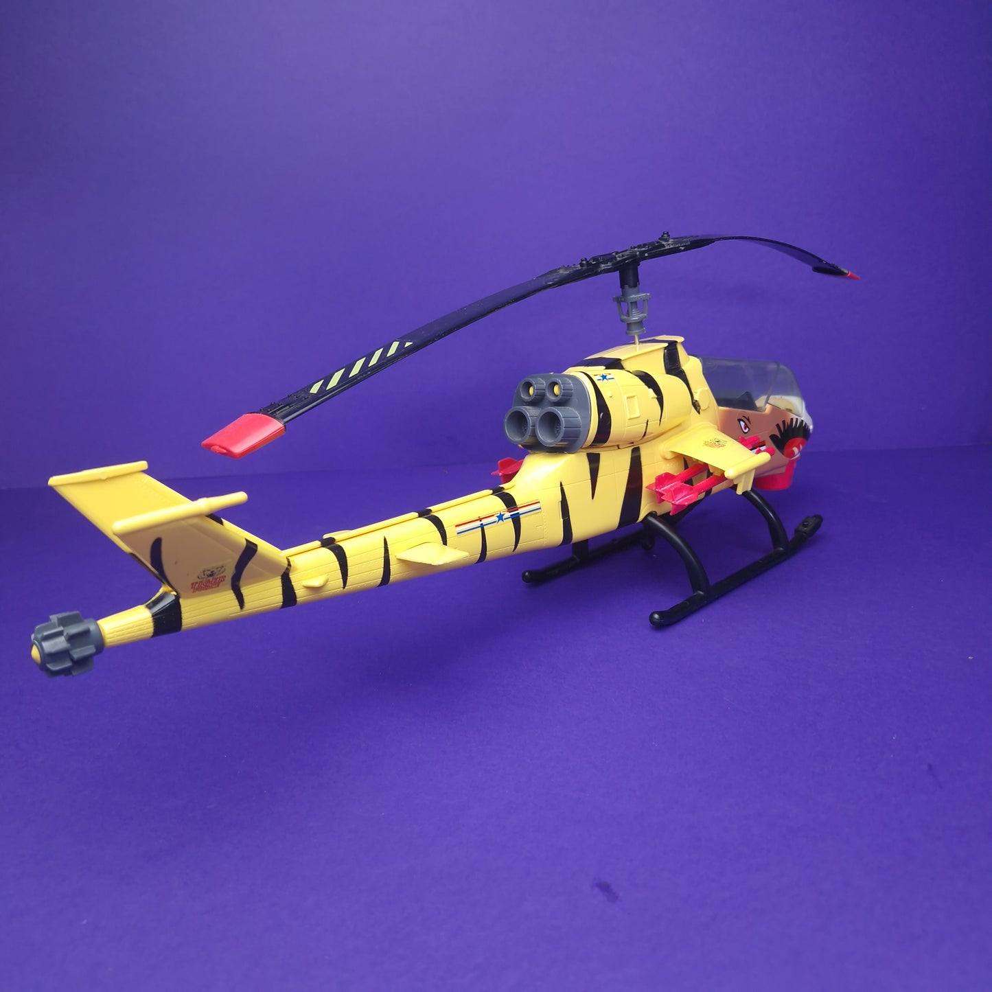 G.I.JOE ☆ TIGER FLY Vehicle RECONDO Figure ☆ ACTION FORCE Hasbro 1988