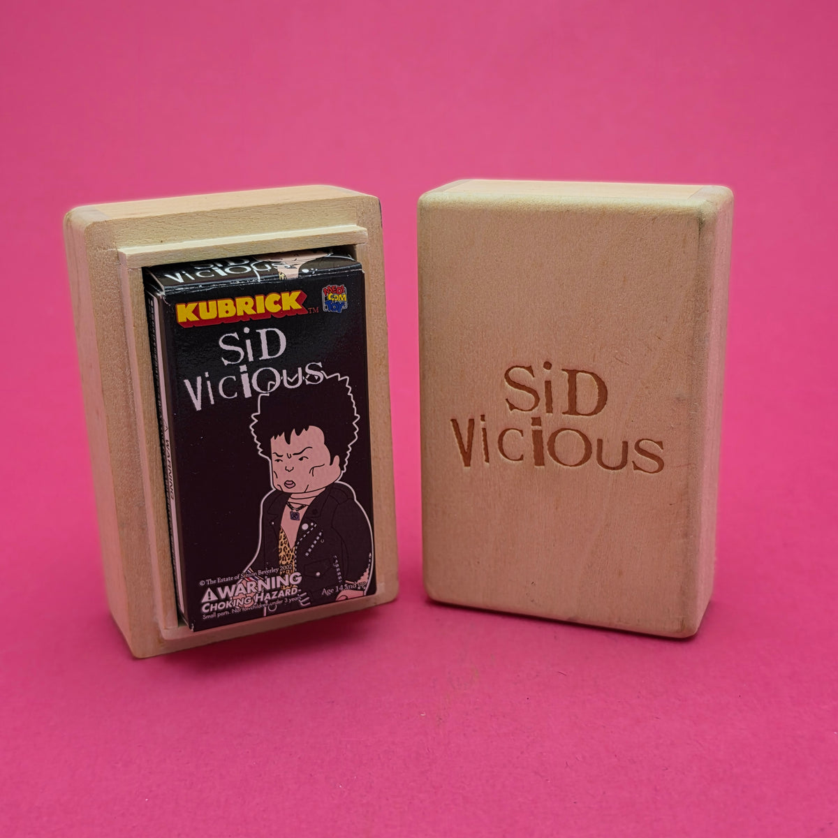 KUBRICK ☆ SEX PISTOLS SID VICIOS Figure ☆ Box Original Loose Punk Rock Model
