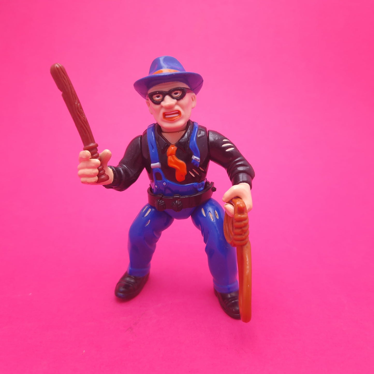 DICK TRACEY ☆ ITCHY Gangster Vintage Action Figure ☆ Playmates 90s
