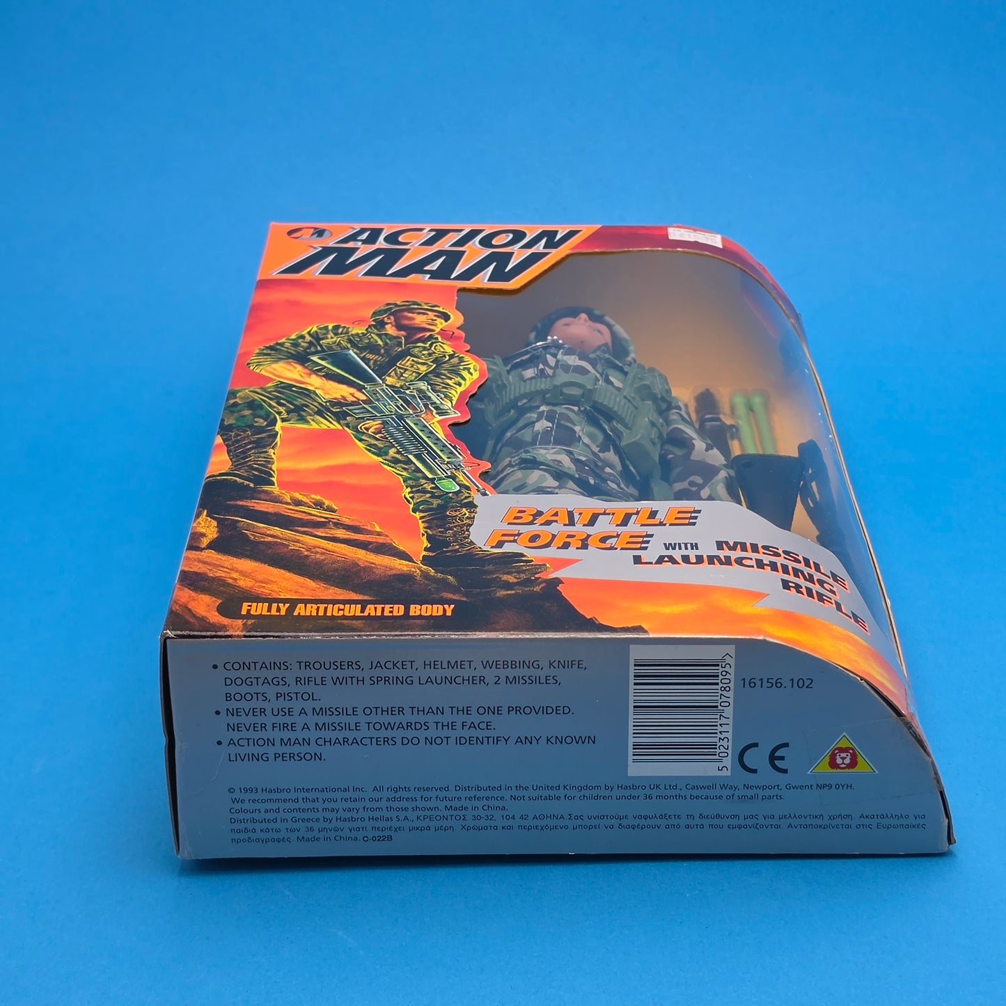 ACTION MAN ☆ BATTLE FORCE Figure Doll Vintage HASBRO SEALED BOXED 1993