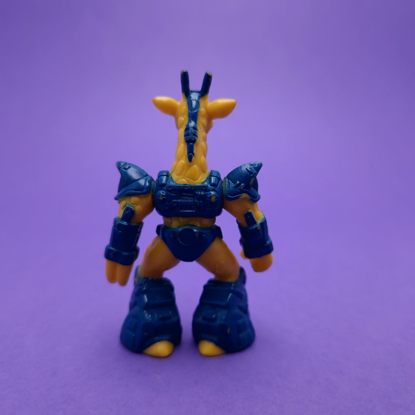 BATTLE BEASTS ☆ RUBBERNECK GIRAFFE #18 Action Figure ☆ Vintage Original 80s Hasbro Takara Loose