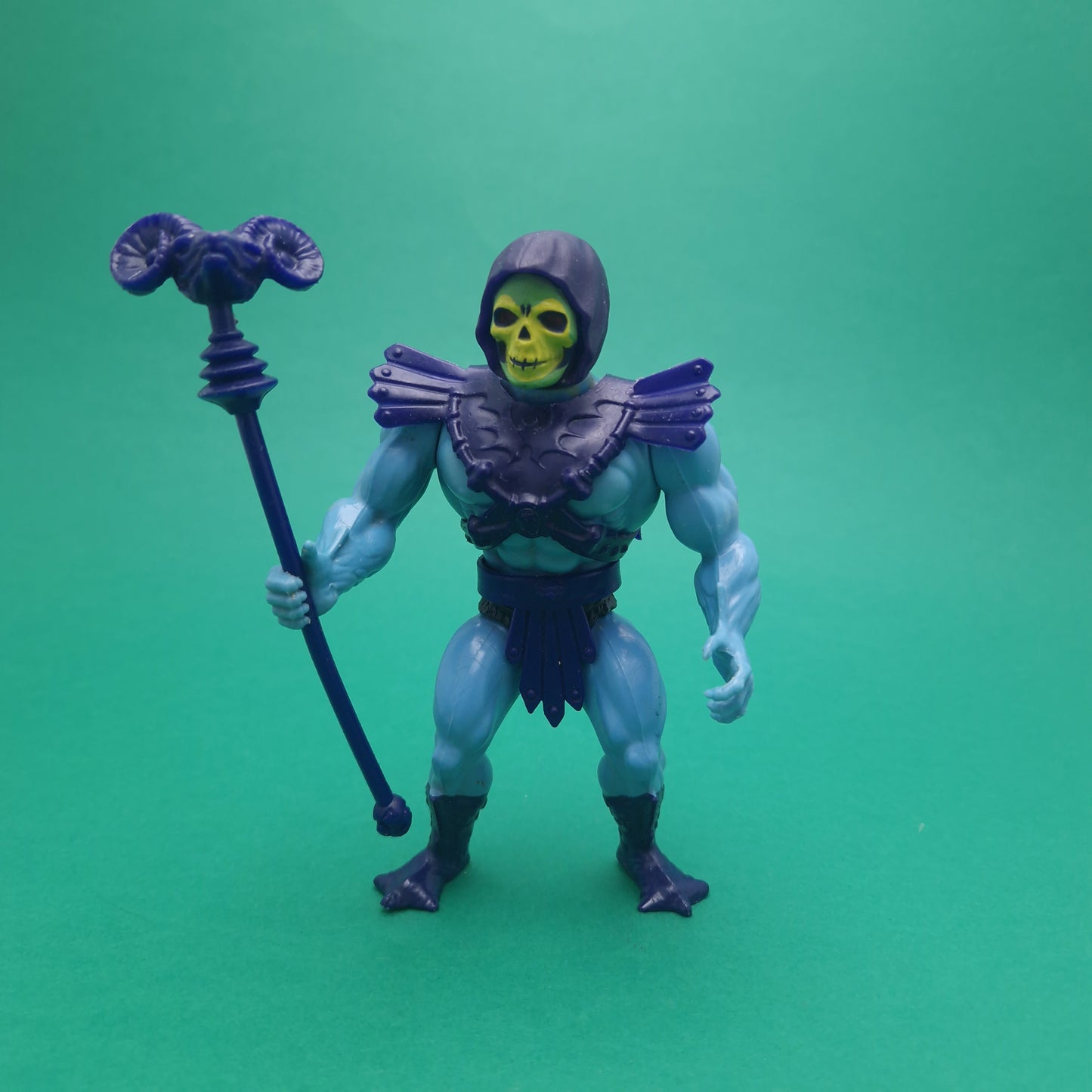 MASTERS OF THE UNIVERSE ☆ SKELETOR Complete Taiwan Vintage Figure ☆ MOTU Loose 80s Mattel