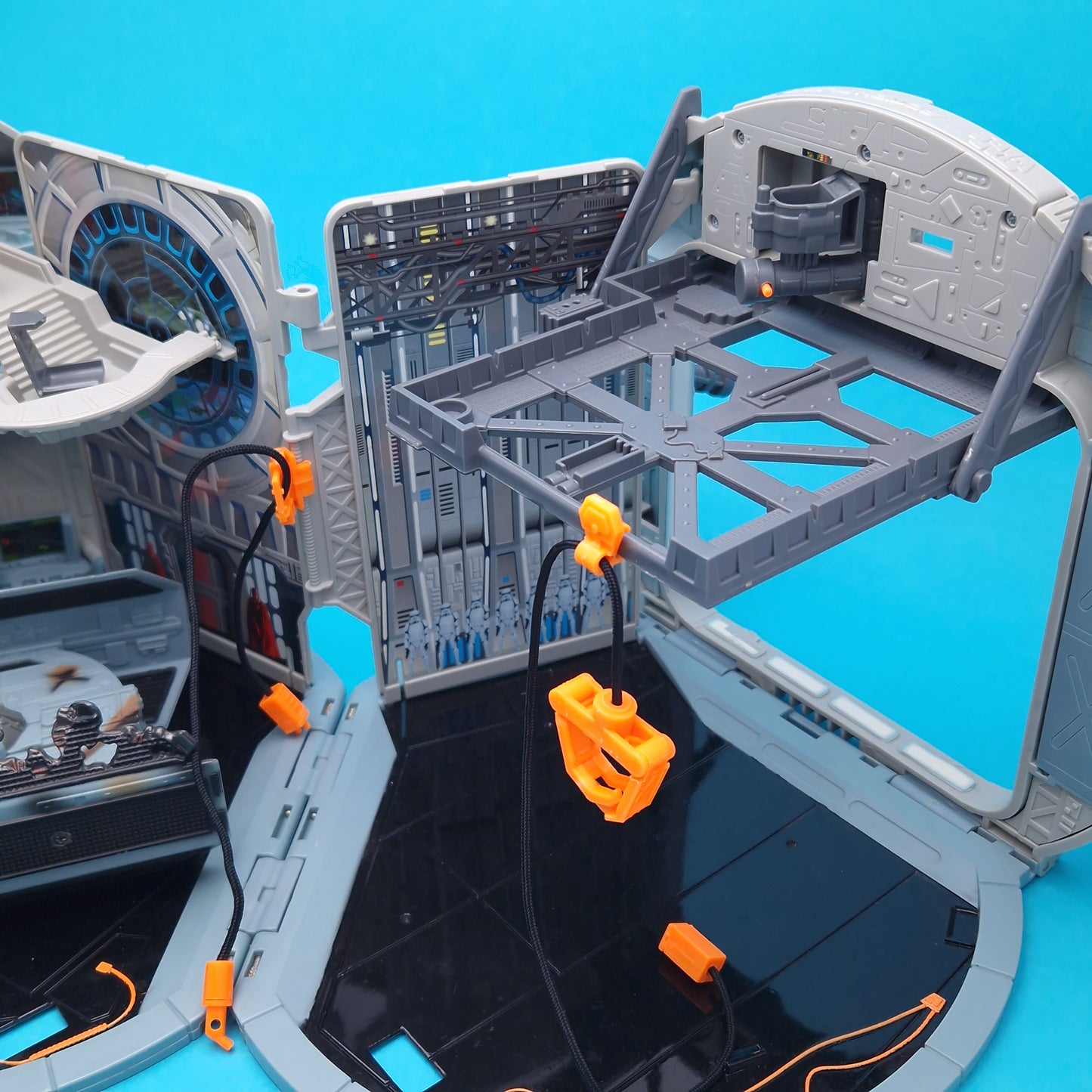 MICRO MACHINES ☆ STAR WARS ACTION FLEET DEATH STAR PLAYSET Vintage ☆ Loose