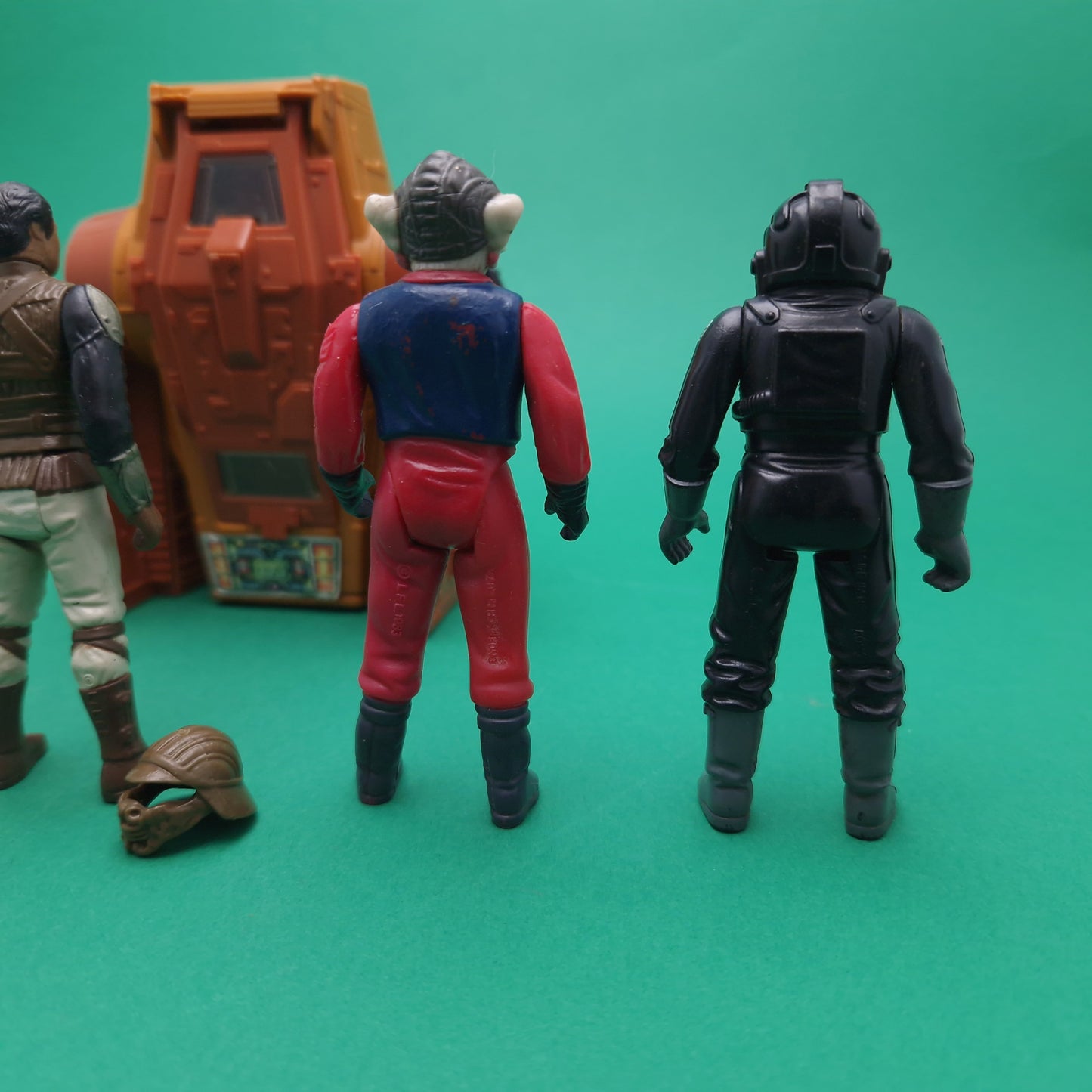 STAR WARS ☆ BUNDLE 5x Mini Rig AST-5 Lando Vintage Figure ☆ Original ROT Kenner 80s