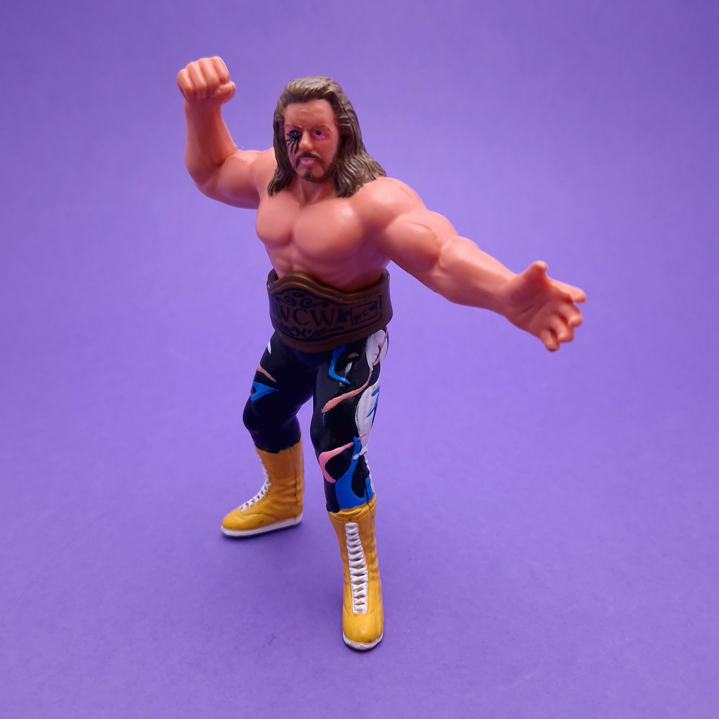 WCW GALOOB ☆ FABULOUS FREEBIRDS JIMMY GARVIN MICHAEL HAYES Vintage Wrestling Figure ☆ 90s Loose