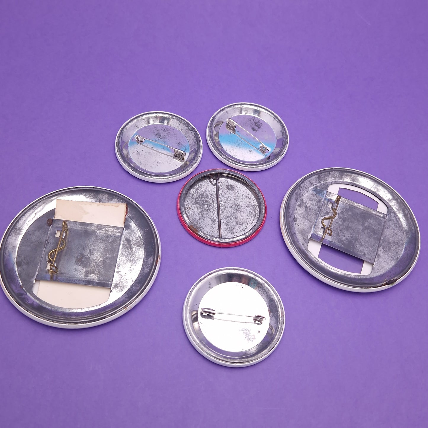 MCDONALDS ☆ EMPLOYEE & CUSTOMER Pin Badge Bundle ☆ 80s 90s Happy Meal