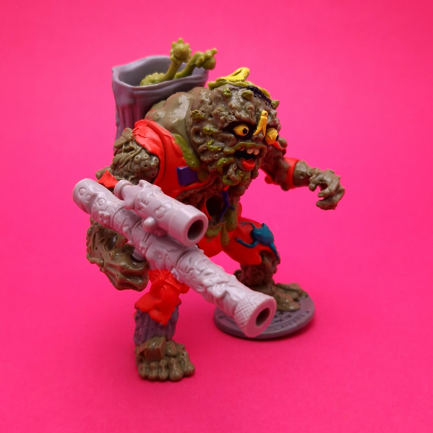 TEENAGE MUTANT NINJA TURTLES ☆ MUCKMAN & JOE EYEBALL Vintage Action Figure ☆ 90s
