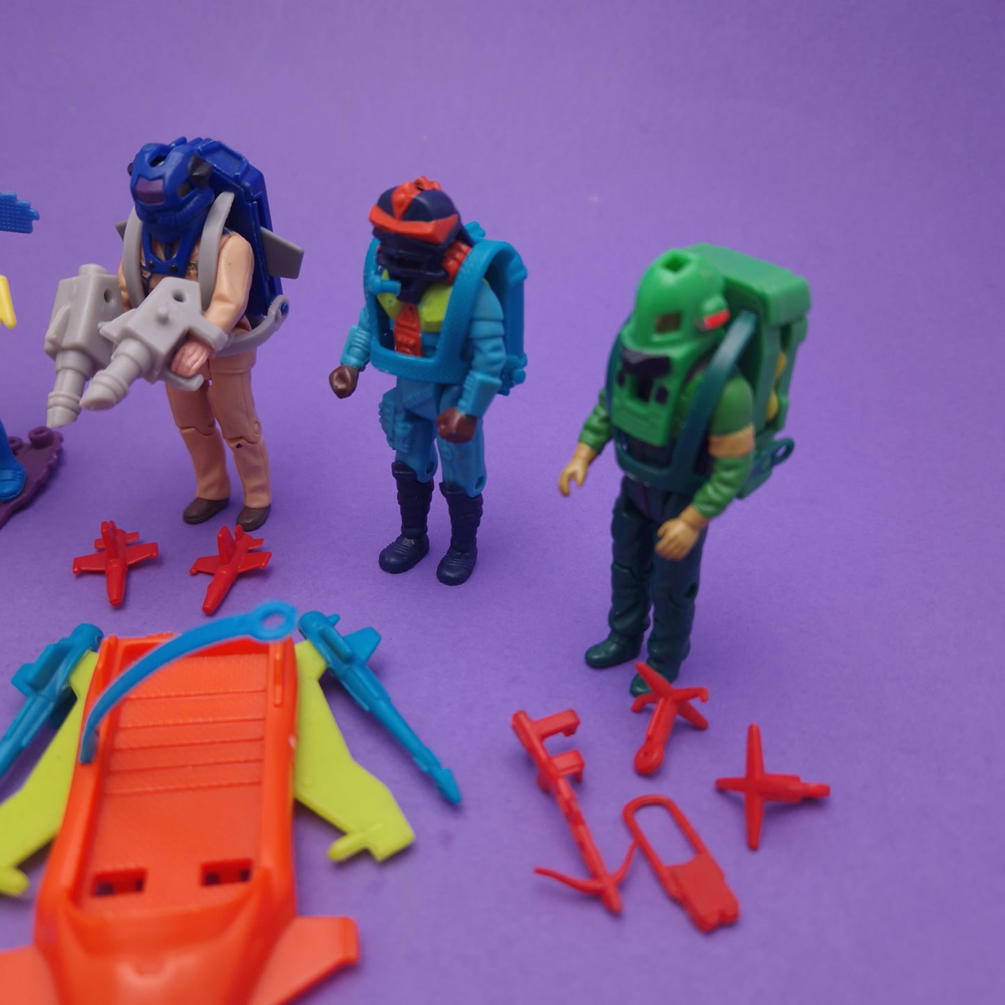 M.A.S.K ☆ BUNDLE x5 ADVENTURE PACK Figures Vintage MASK Figure ☆ Kenner 80s Loose