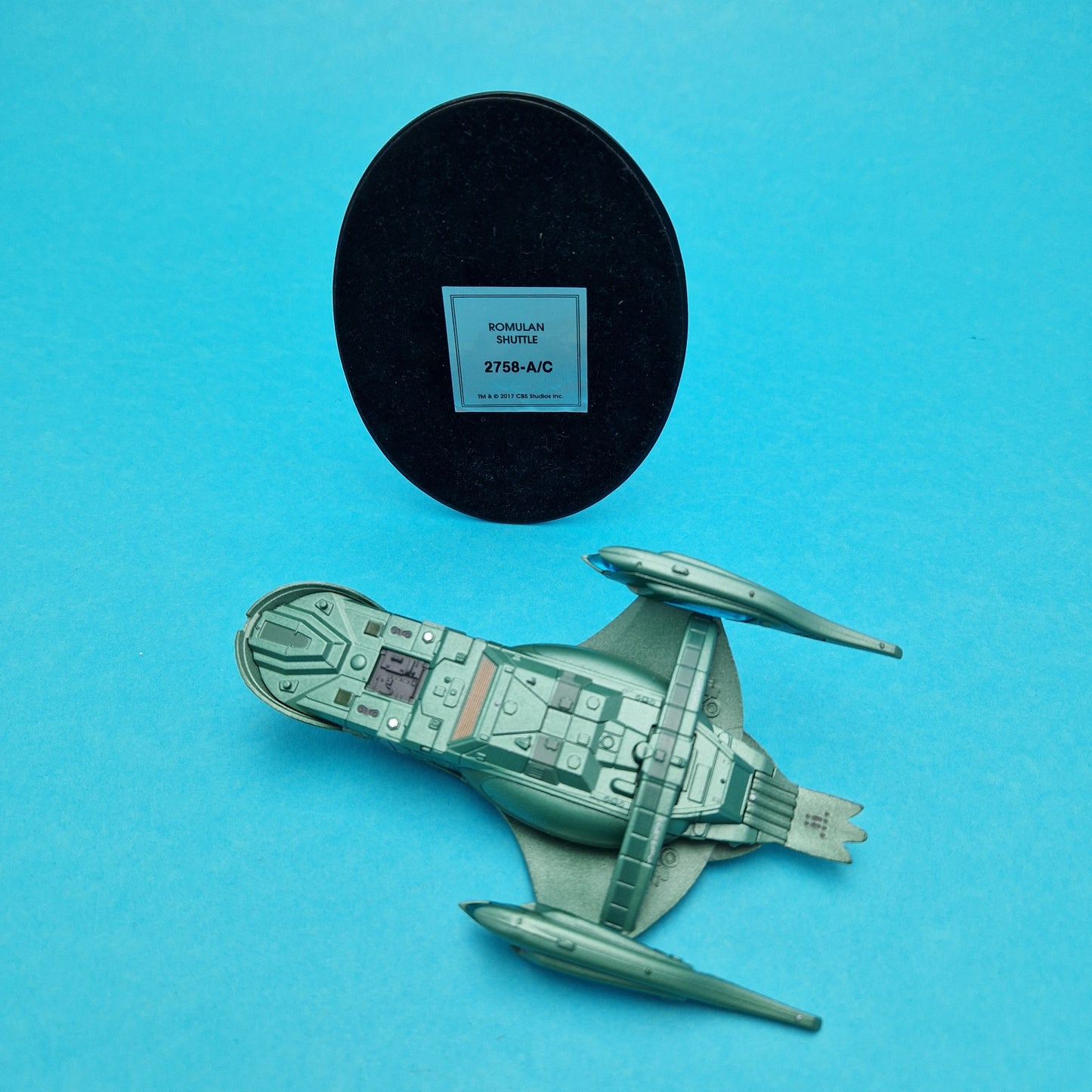 STAR TREK ☆ ROMULAN SHUTTLE #77 Starships Collection ☆ Eaglemoss Model
