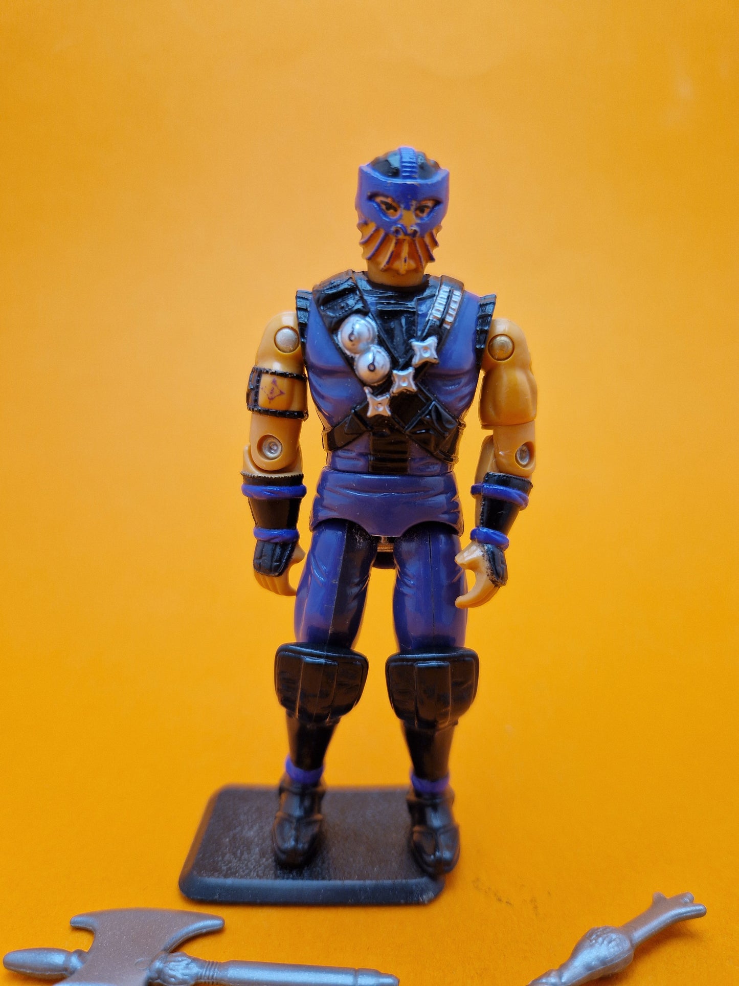 GI JOE ☆ DICE Ninja Force Action Figure ☆ Vintage Action Force Hasbro 1992