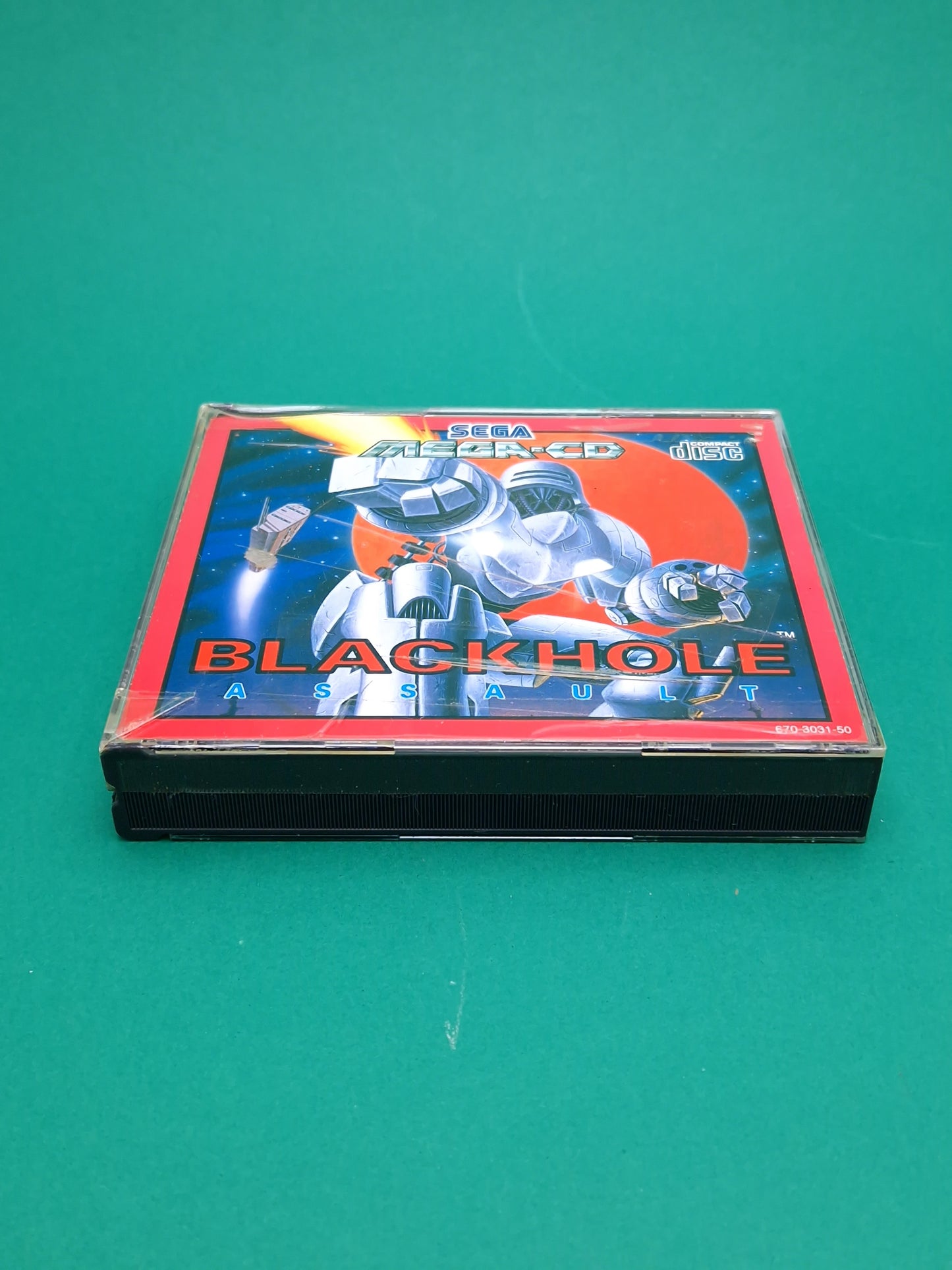 SEGA MEGA-CD ☆ BLACKHOLE ☆ Disc Vintage Retro Game Boxed & Complete PAL