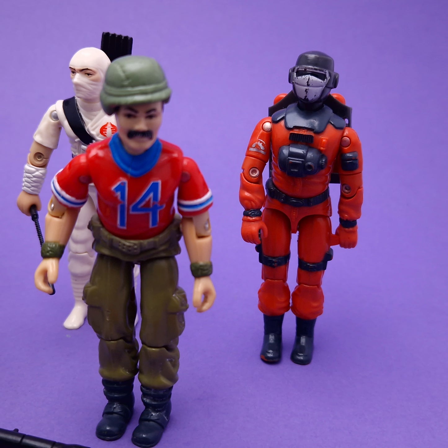 GI JOE ☆ JOBLOT Bundle STORM SHADOW SNAKE EYES FROSTBITE Figures x11 ☆ Action Force Hasbro