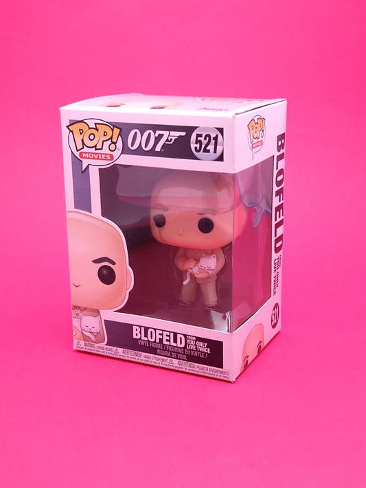 007 James Bond ☆ FUNKO POP! BLOFELD You Only Live Twice Vinyl Figure 9 cm Vinyl Figure ☆ Boxed
