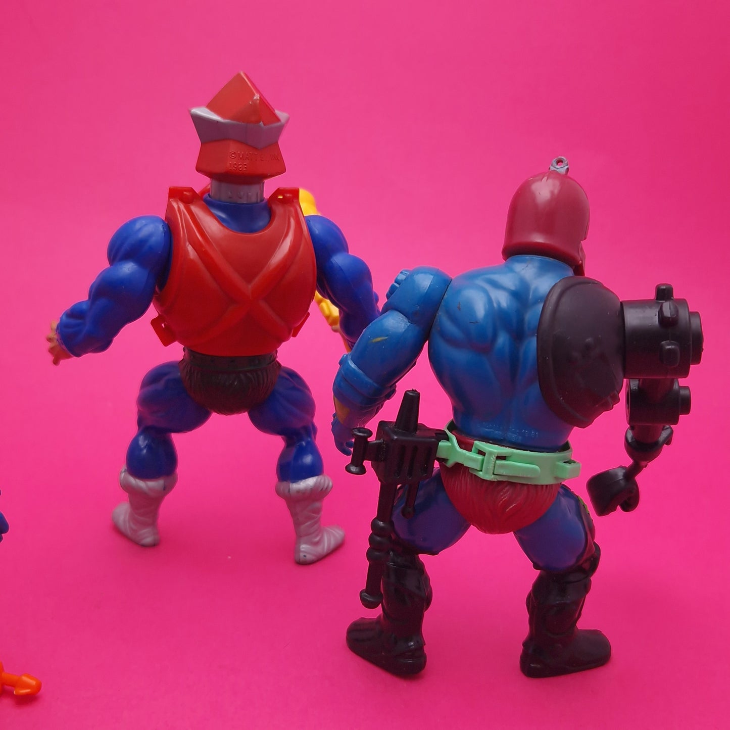 MASTERS OF THE UNIVERSE ☆ Bundle TRAP JAW WEBSTER MEKANECK MANTENNA Vintage Figure ☆ MOTU Loose 80s Mattel Original