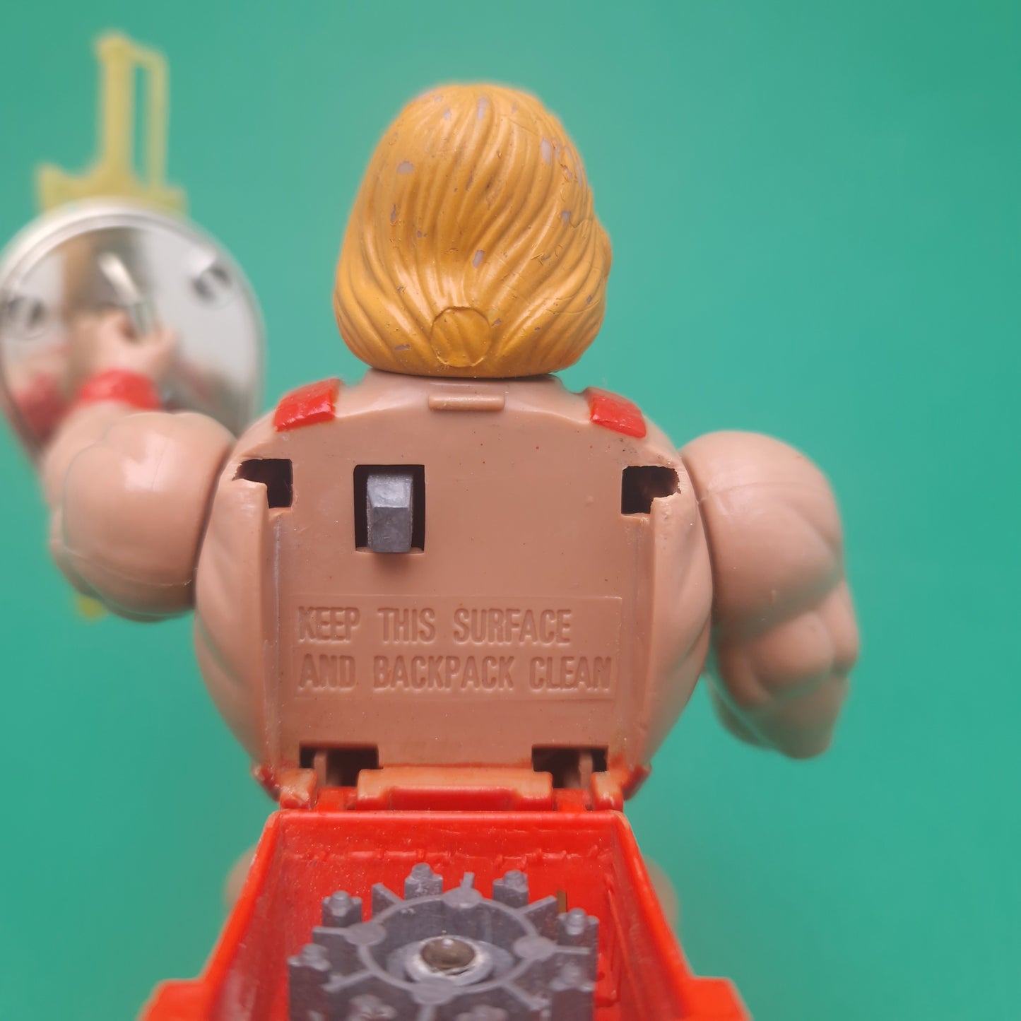 MASTERS OF THE UNIVERSE ☆ THUNDER PUNCH HE-MAN Vintage Figure ☆ MOTU Loose 80s Mattel