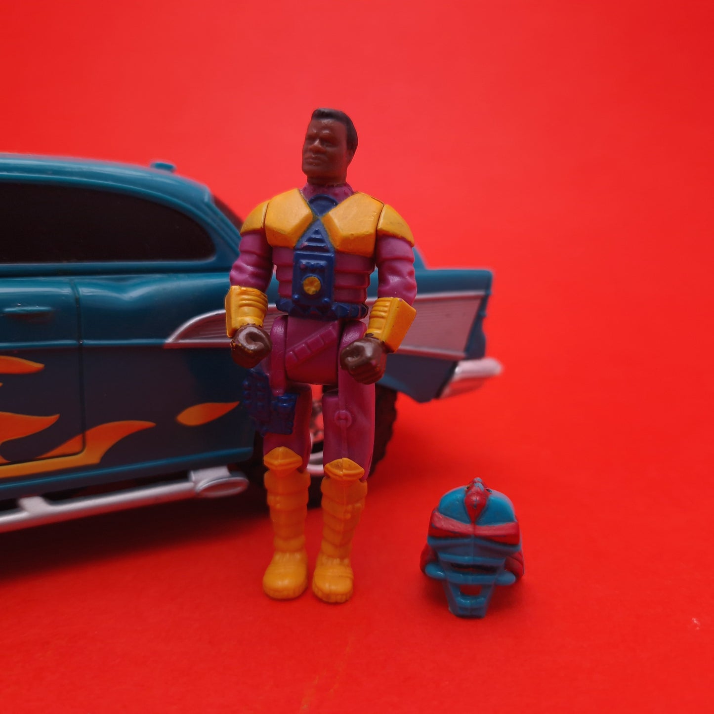 M.A.S.K ☆ HURRICANE HONDO MACLEAN Vintage Figure Vehicle ☆ MASK Kenner 80s)