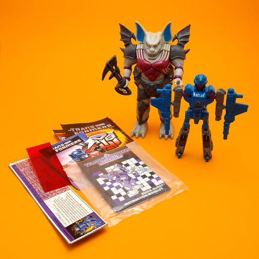 TRANSFORMERS G1 ☆ BOMB-BURST PRETENDERS Figure Complete ☆ Robot Vintage Original 1988