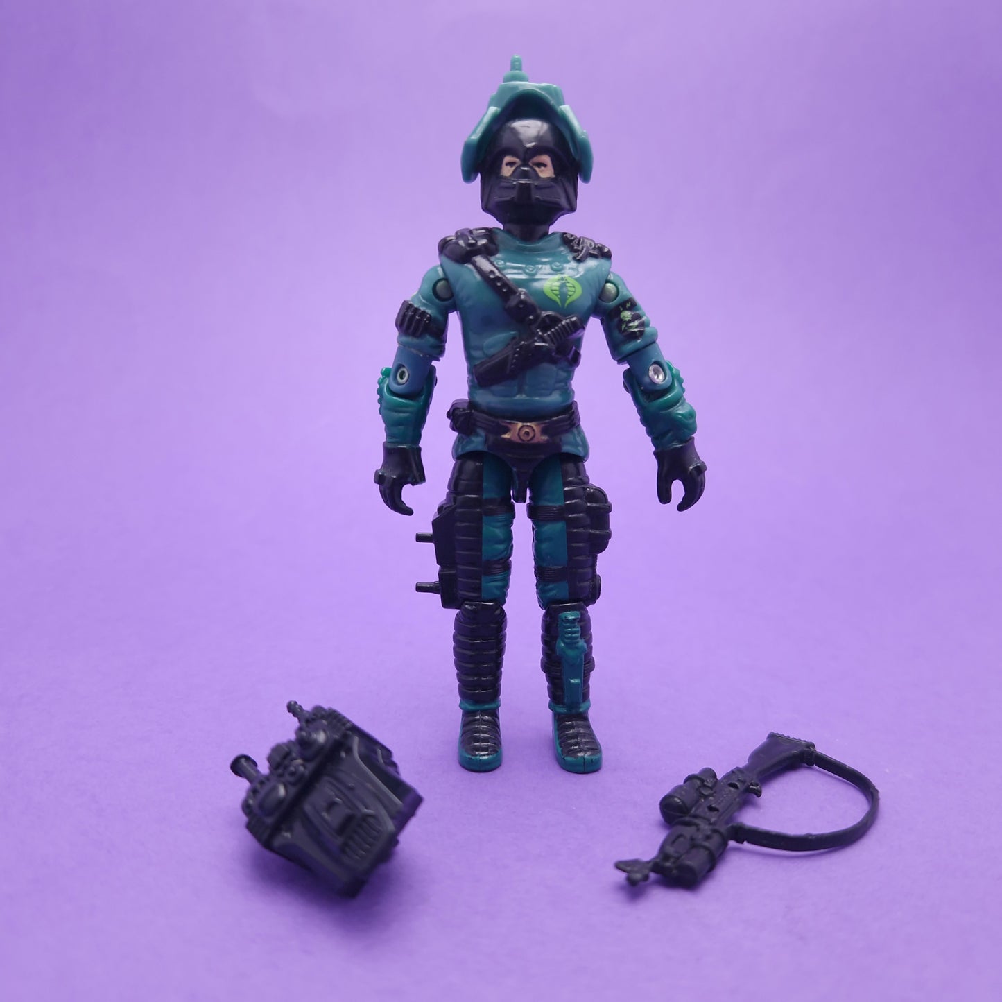 G.I JOE ☆ NIGHT-VIPER ARAH Action Figure ☆ Action Force Hasbro Loose