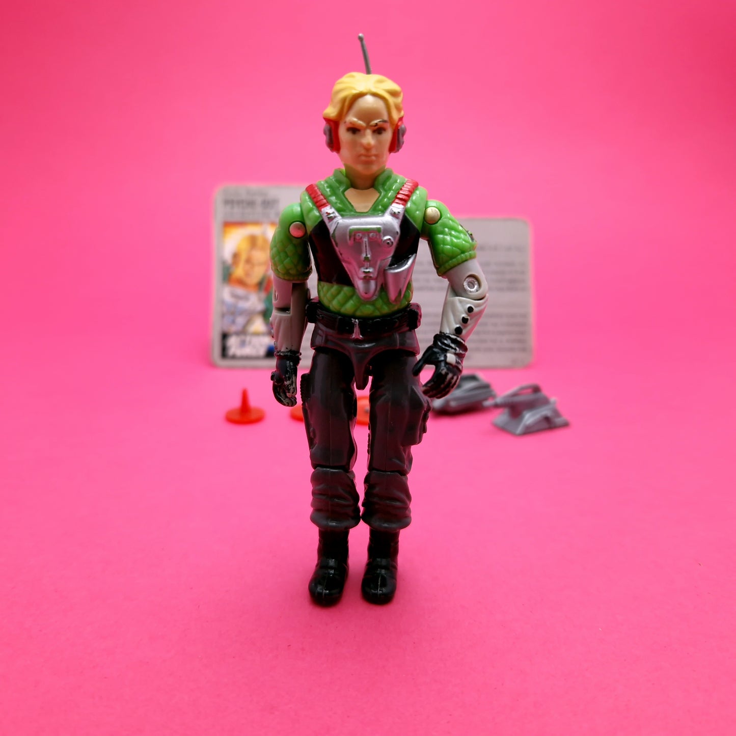 ACTION FORCE ☆ PSYCHE-OUT V1 Action Figure ☆ G.I.JOE Hasbro