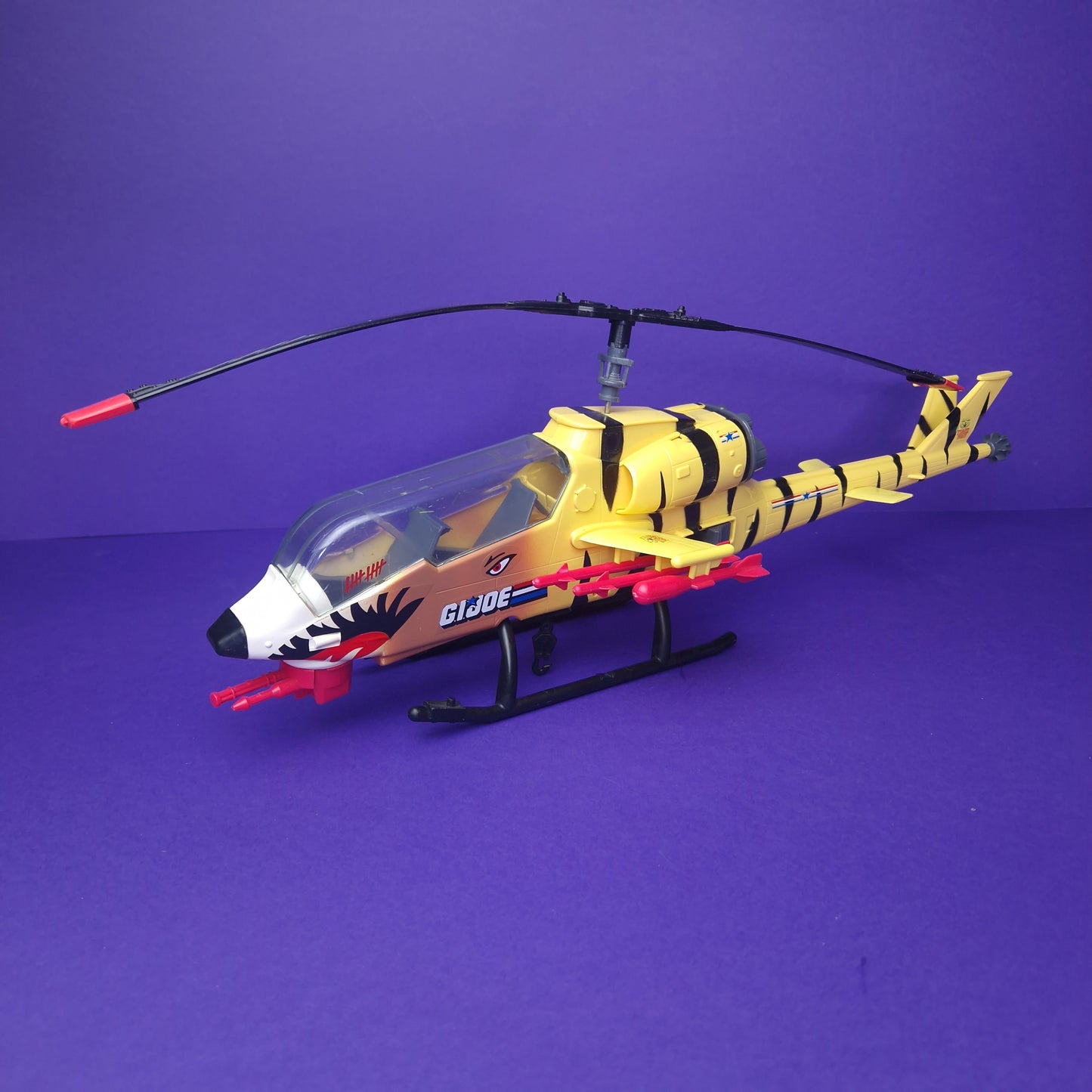 G.I.JOE ☆ TIGER FLY Vehicle RECONDO Figure ☆ ACTION FORCE Hasbro 1988