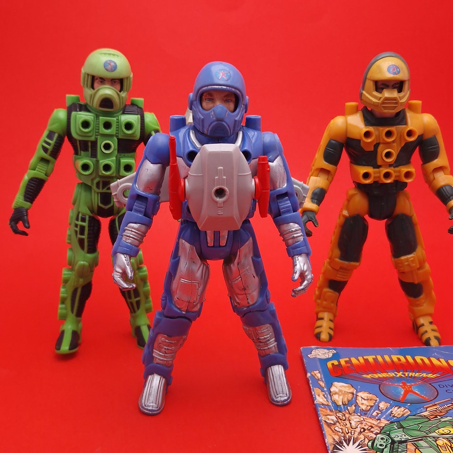 CENTURIONS ☆ JAKE ROCKWELL ACE McCLOUD MAX RAY Action Figures ☆ Vintage Original 90s Kenner