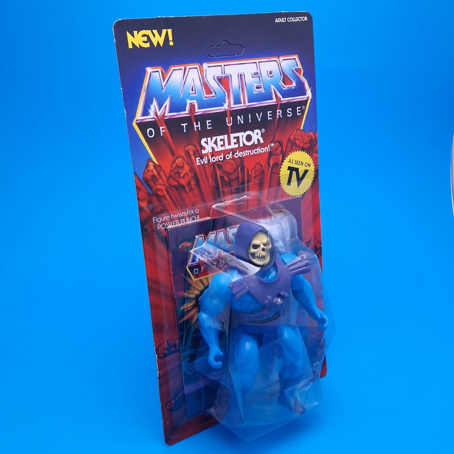 MASTERS OF THE UNIVERSE ☆ SKELETOR Figure ☆ Vintage collection Super7 Filmation MOTU Sealed