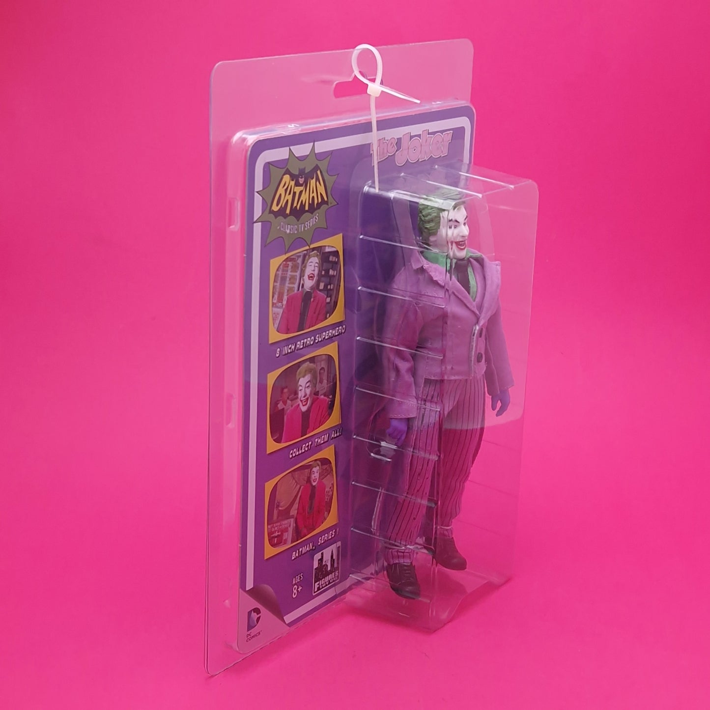 BATMAN ☆ THE JOKER CLASSIC TV Series RETRO Style ☆ BOXED Sealed Figures Toy Co 2014