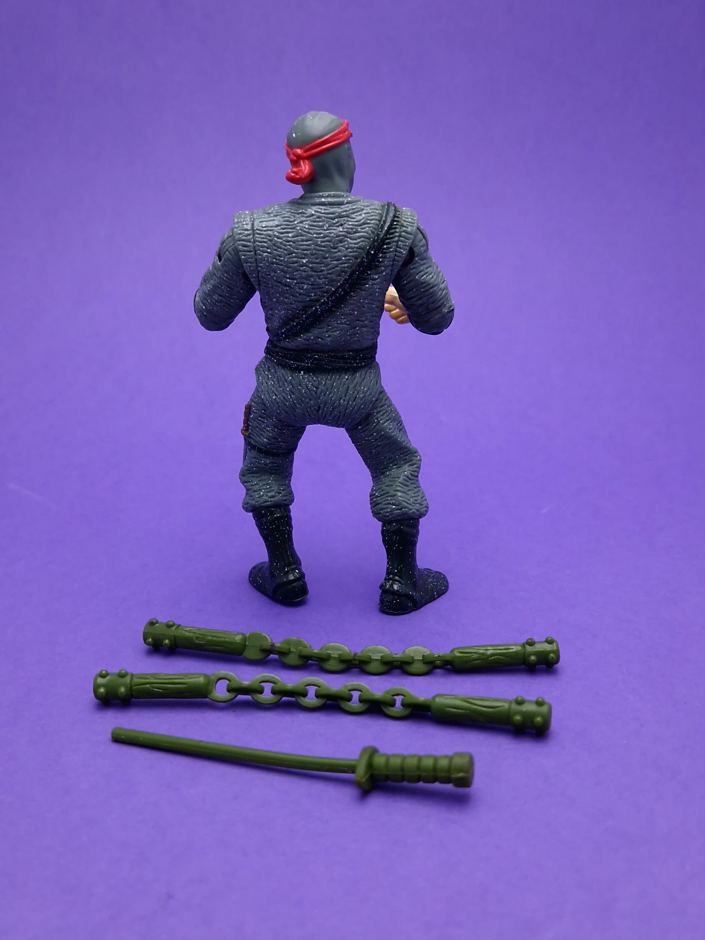 TEENAGE MUTANT NINJA TURTLES ☆ MOVIE FOOT SOLDIER Vintage Action Figure ☆ 90s Loose