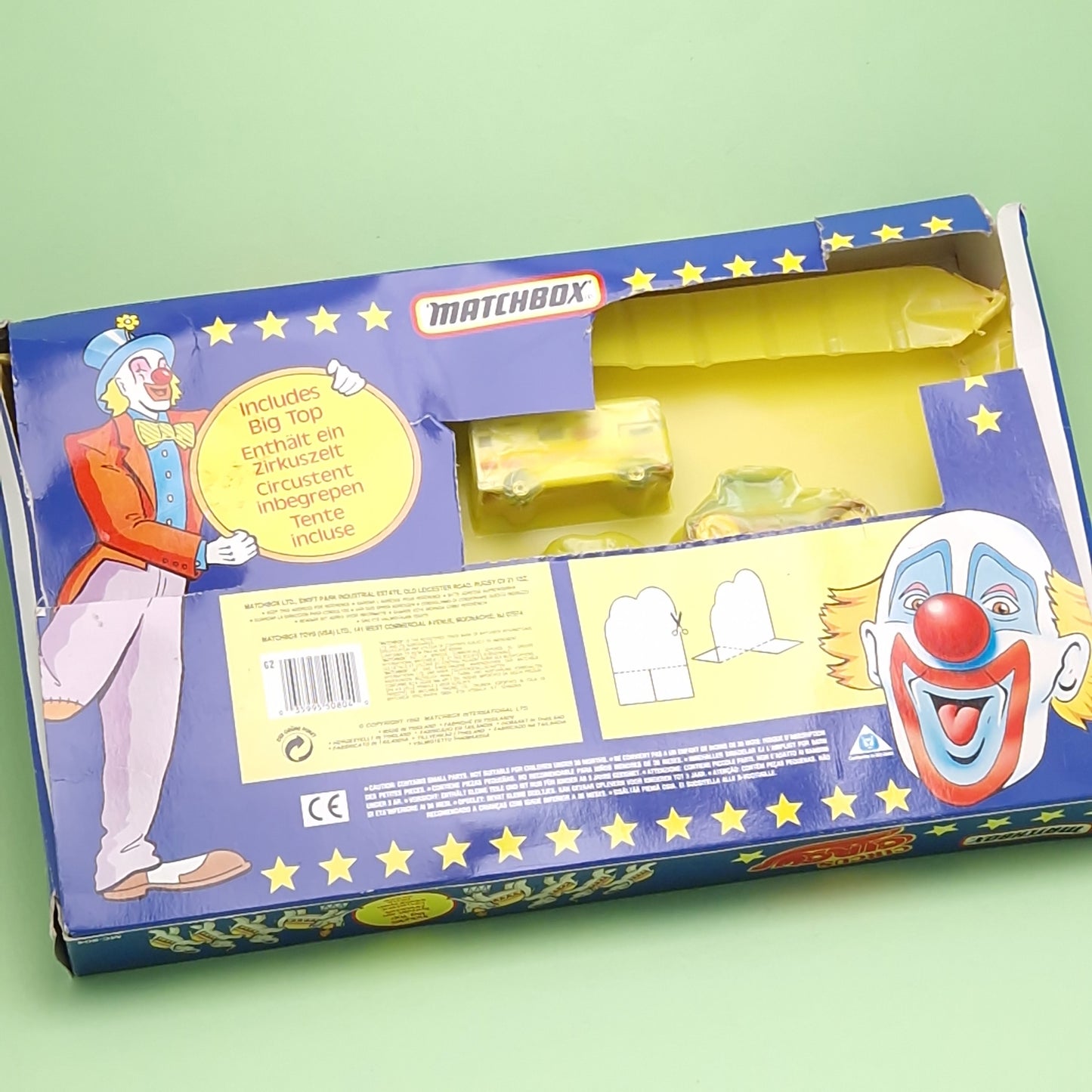 MATCHBOX ☆ CIRCUS CIRCUS GIFT SET cars ☆ Vintage Matchbox 90s Boxed