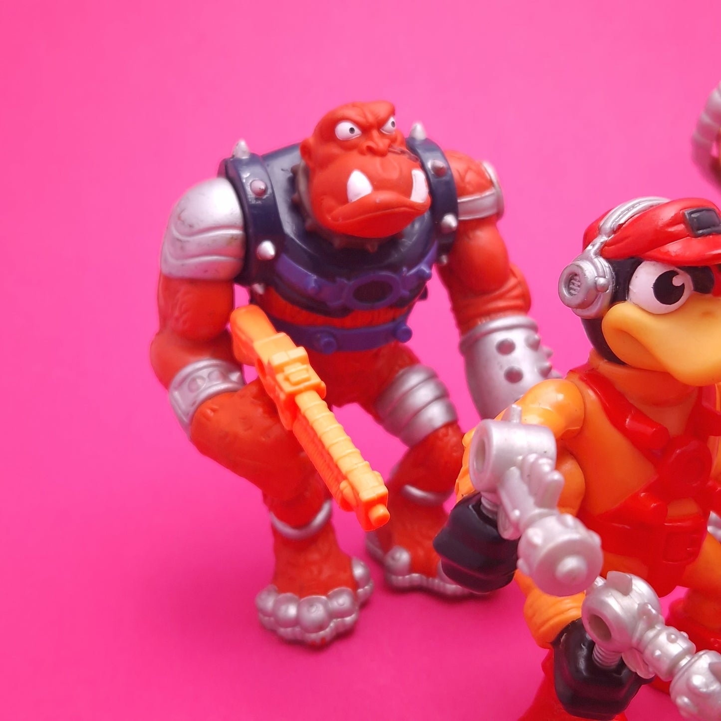 BUCKY O'HARE ☆ DEAD-EYE DUCK AL NEGATOR BRUSIER x5 Action Figure ☆ Loose Vintage Hasbro 90s